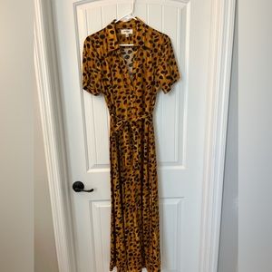 Anthro/ Porridge Giraffe print dress